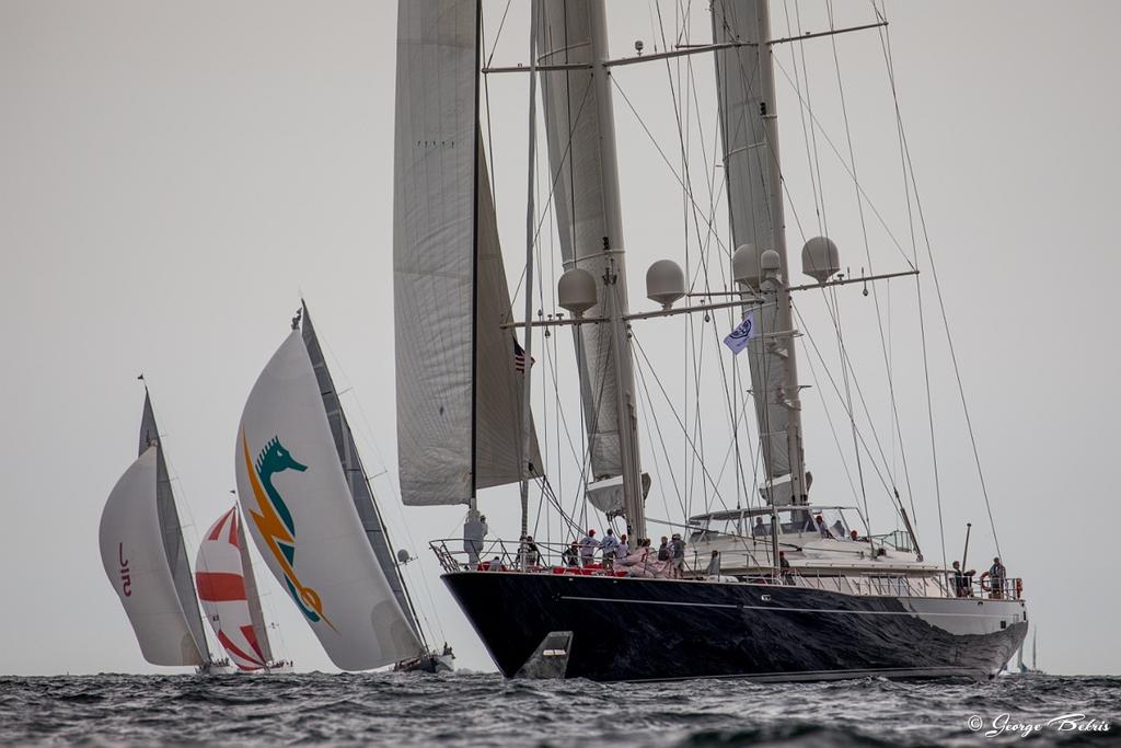 Perini Nave Zenji, Ranger, Sunleigh and Action - Candy Store Cup &copy; George Bekris http://www.georgebekris.com